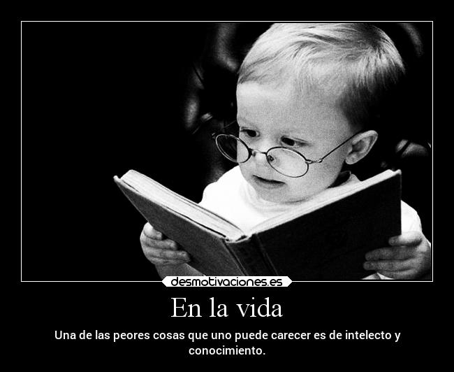 En la vida -