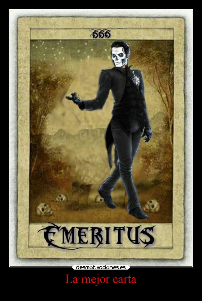 carteles vida superclan lossupervivientes soyunidiotatm iamanamelessghoul ghost papa emeritus desmotivaciones