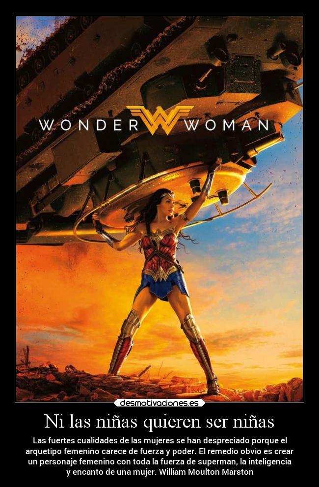 Ni las niñas quieren ser niñas -