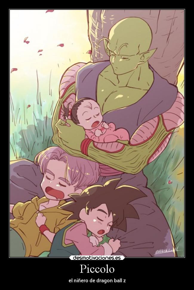 Piccolo - el niñero de dragon ball z