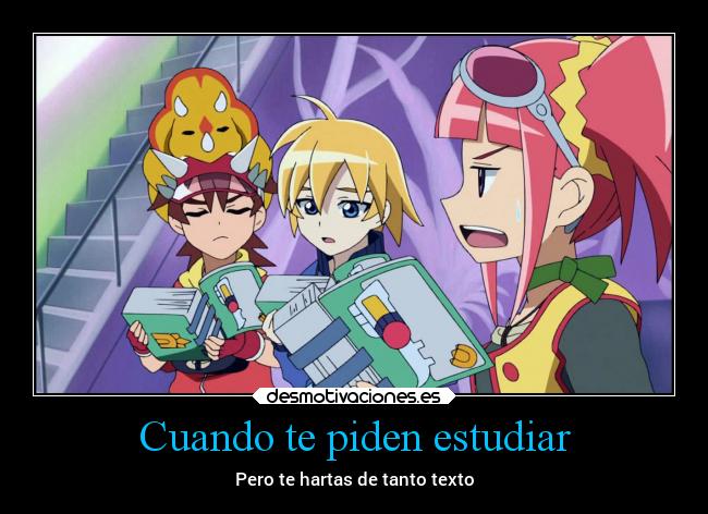 Cuando te piden estudiar -