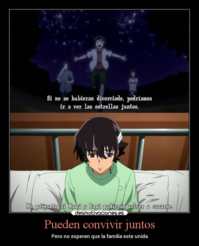 Pueden convivir juntos - Pero no esperen que la familia este unida