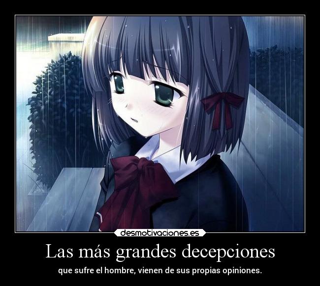 Las más grandes decepciones -