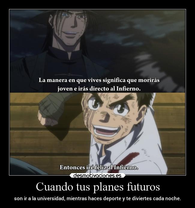 Cuando tus planes futuros - 