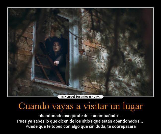 carteles miedo desmohalloween2018 brujas sitiosabandonados traeteatusamiguitosjeje escalofrios desmotivaciones