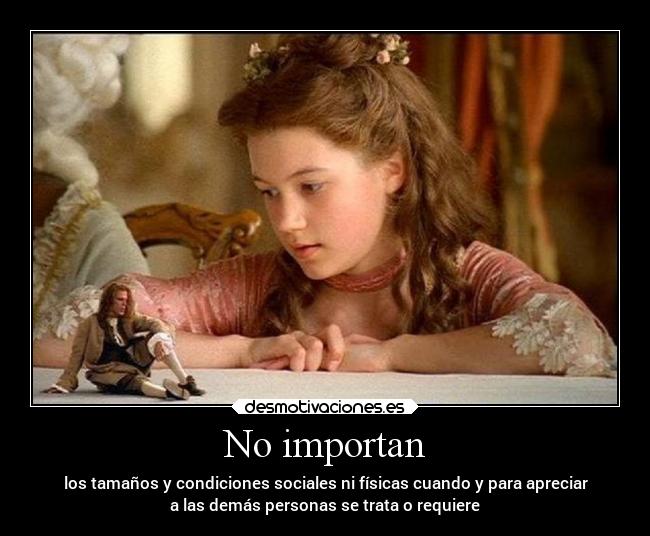 No importan -