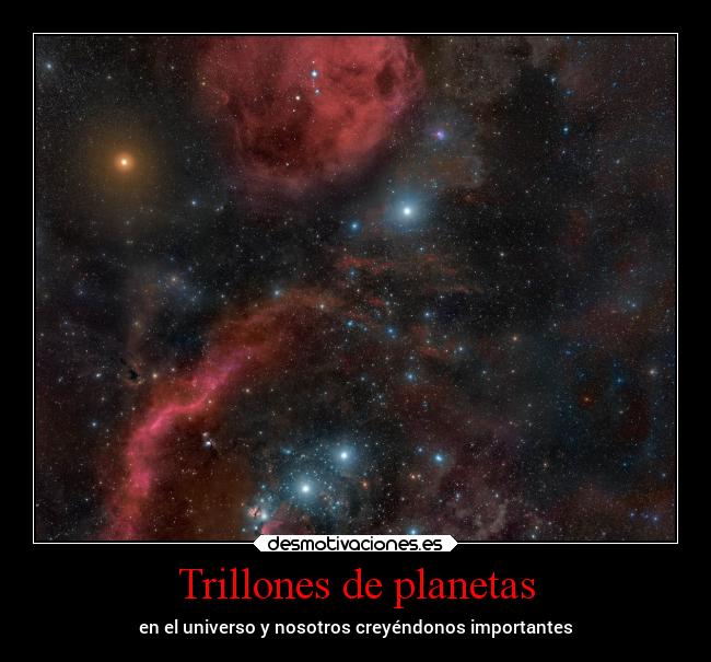 Trillones de planetas - 