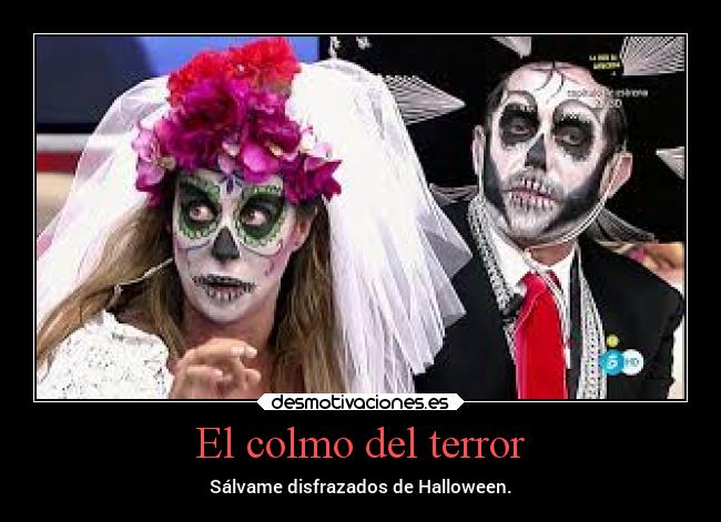 carteles alma desmohalloween2018 desmotivaciones