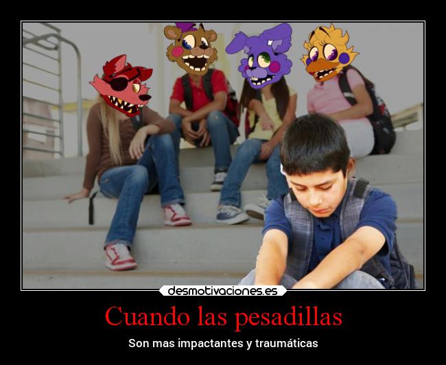 Cuando las pesadillas - Son mas impactantes y traumáticas