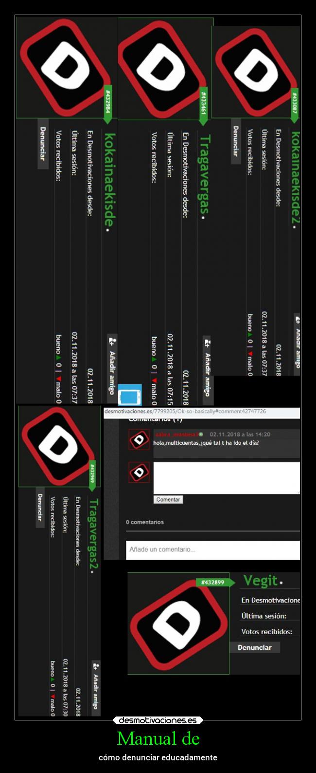Manual de - cómo denunciar educadamente