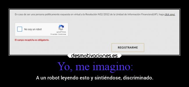 carteles chiste robots desmotivaciones