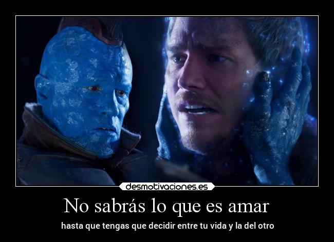 carteles cine amor familia gotg2 desmotivaciones