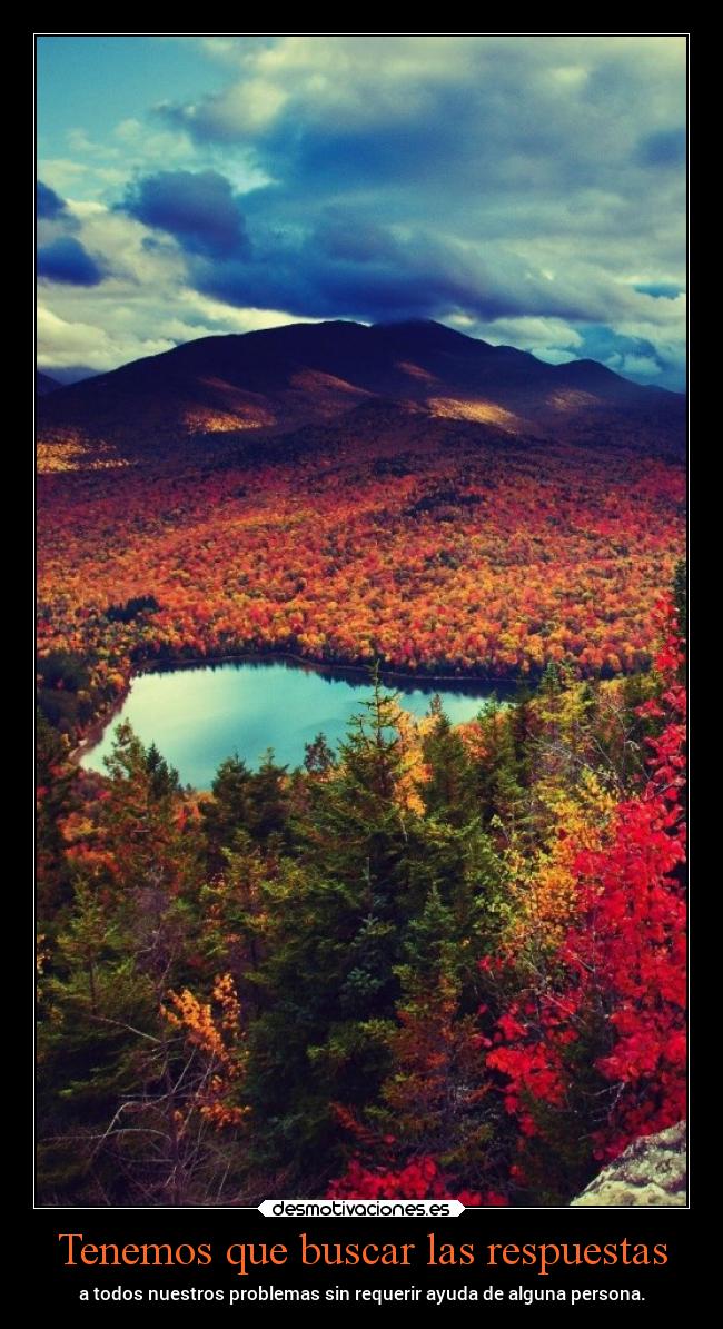 Tenemos que buscar las respuestas -