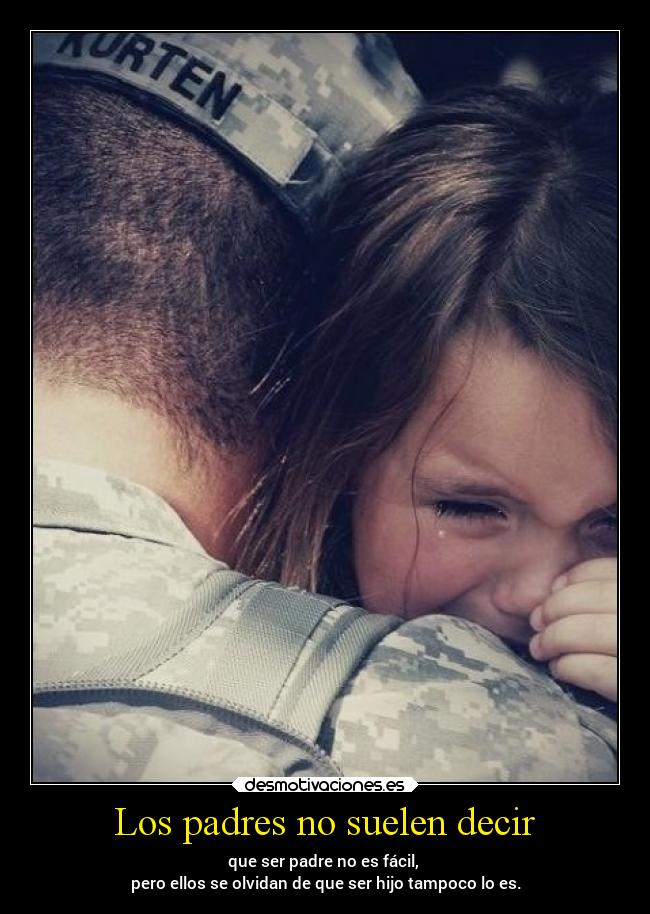 Los padres no suelen decir -