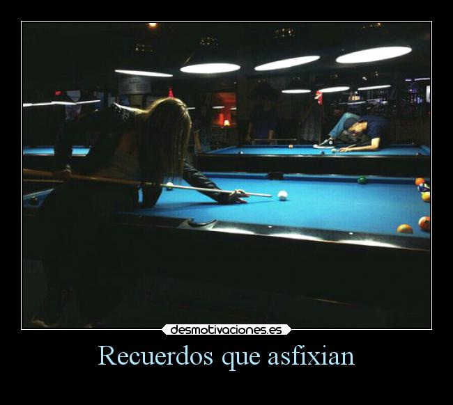 Recuerdos que asfixian -