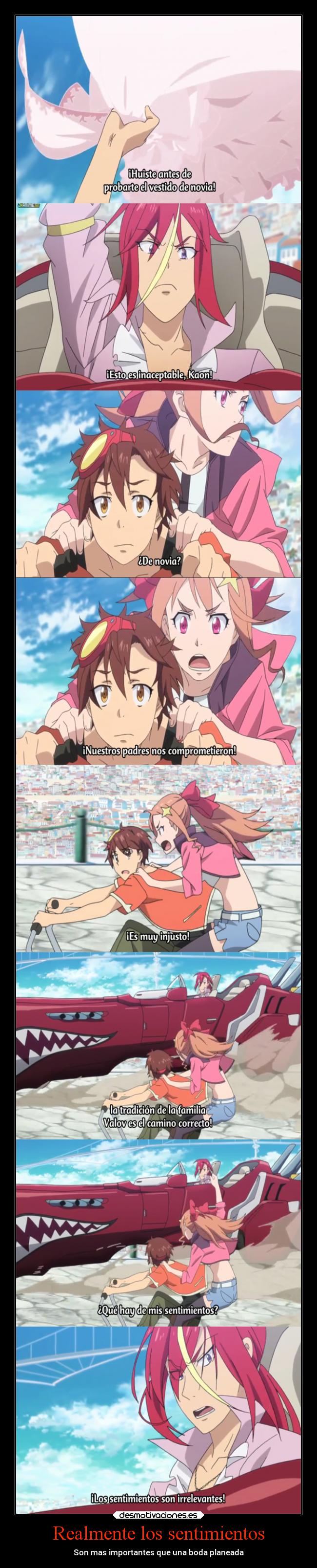 Realmente los sentimientos - Son mas importantes que una boda planeada