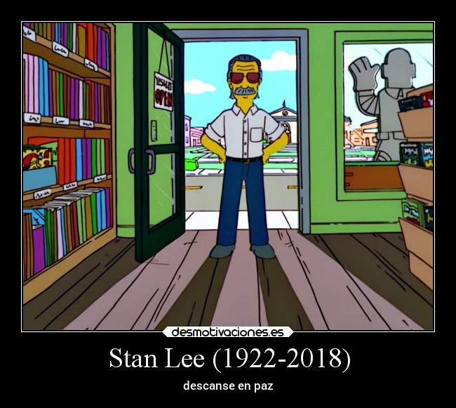 Stan Lee (1922-2018) - descanse en paz