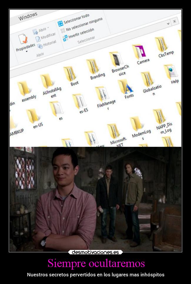 Siempre ocultaremos - Nuestros secretos pervertidos en los lugares mas inhóspitos