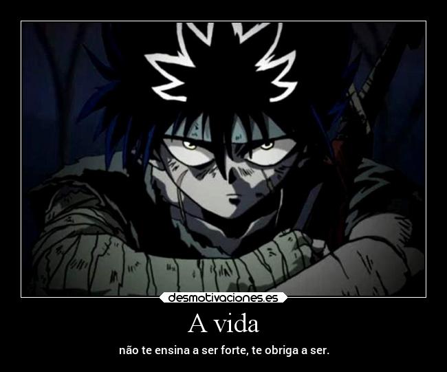 carteles vida anime arte alma amor caracter hiei yuyuhakusho togashi desmotivaciones