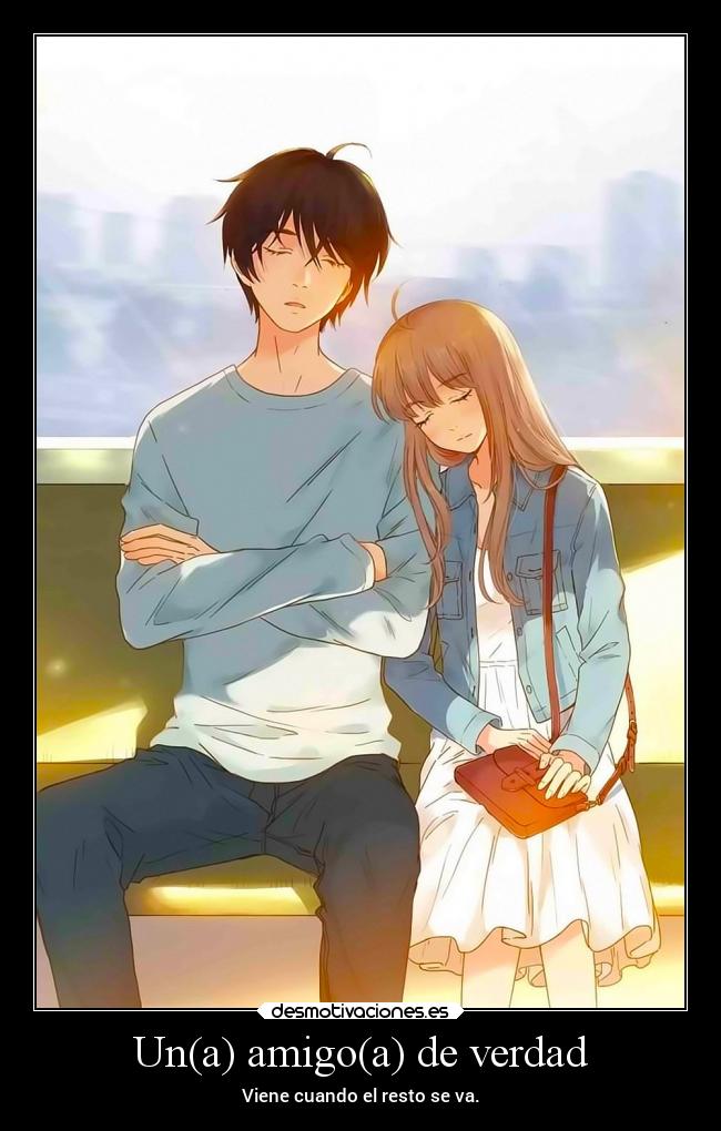 Un(a) amigo(a) de verdad -