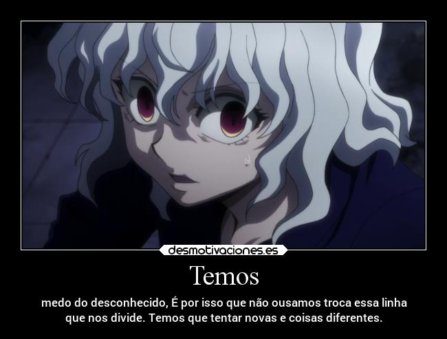 carteles anime arte alma caracter togashi desmotivaciones