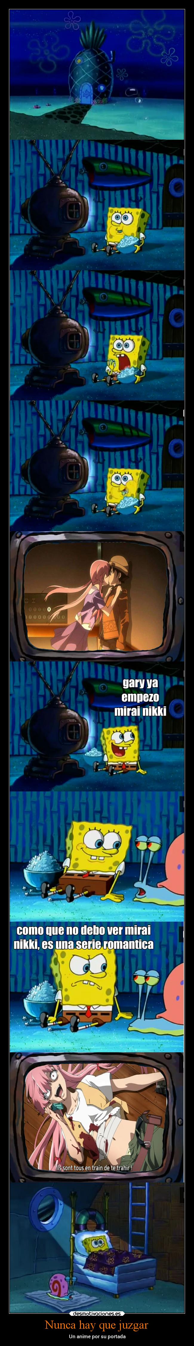 Nunca hay que juzgar - Un anime por su portada