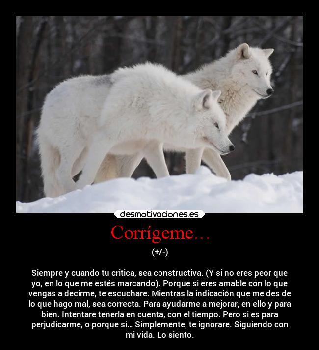 carteles criticas malas porque corrigeme bien por favor para mejorar joder desmotivaciones