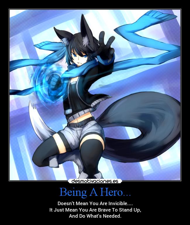 Being A Hero... - 