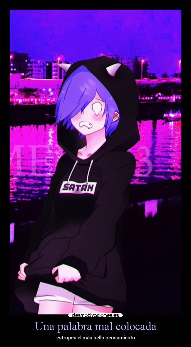 Una palabra mal colocada - estropea el más bello pensamiento