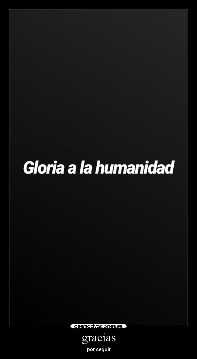 gracias - por seguir