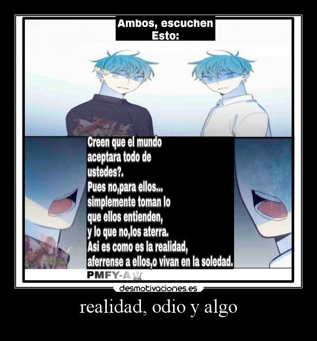 carteles odio anime mas desmotivaciones