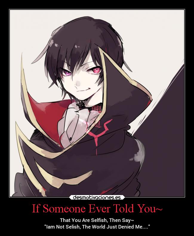 If Someone Ever Told You~ - 