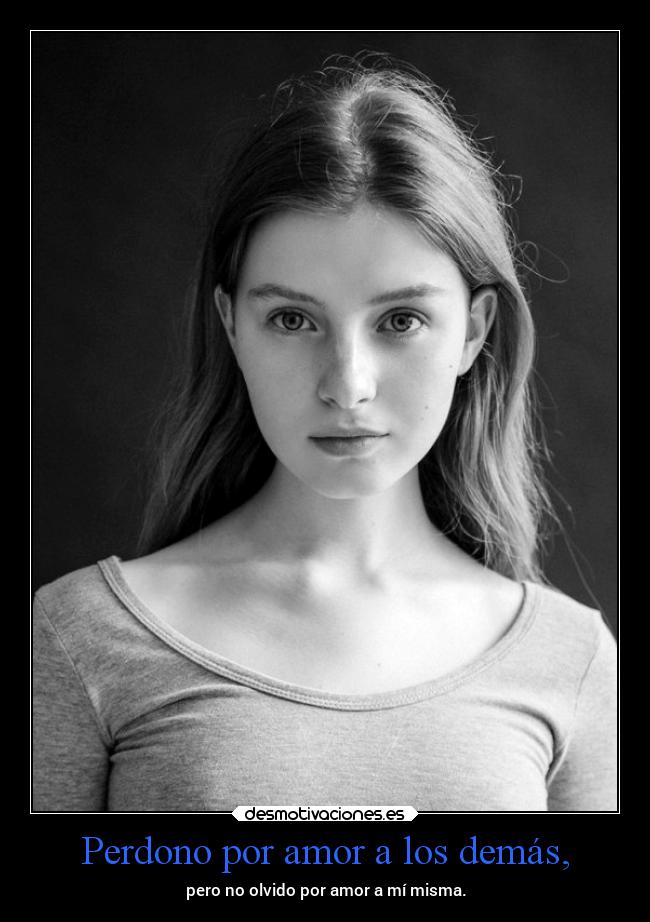 Perdono por amor a los demás, - 