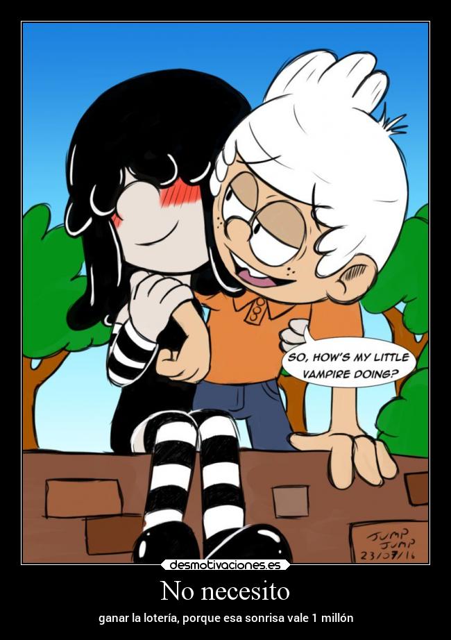 carteles familia sonrisa loudcest lucy lincoln hermanos desmotivaciones