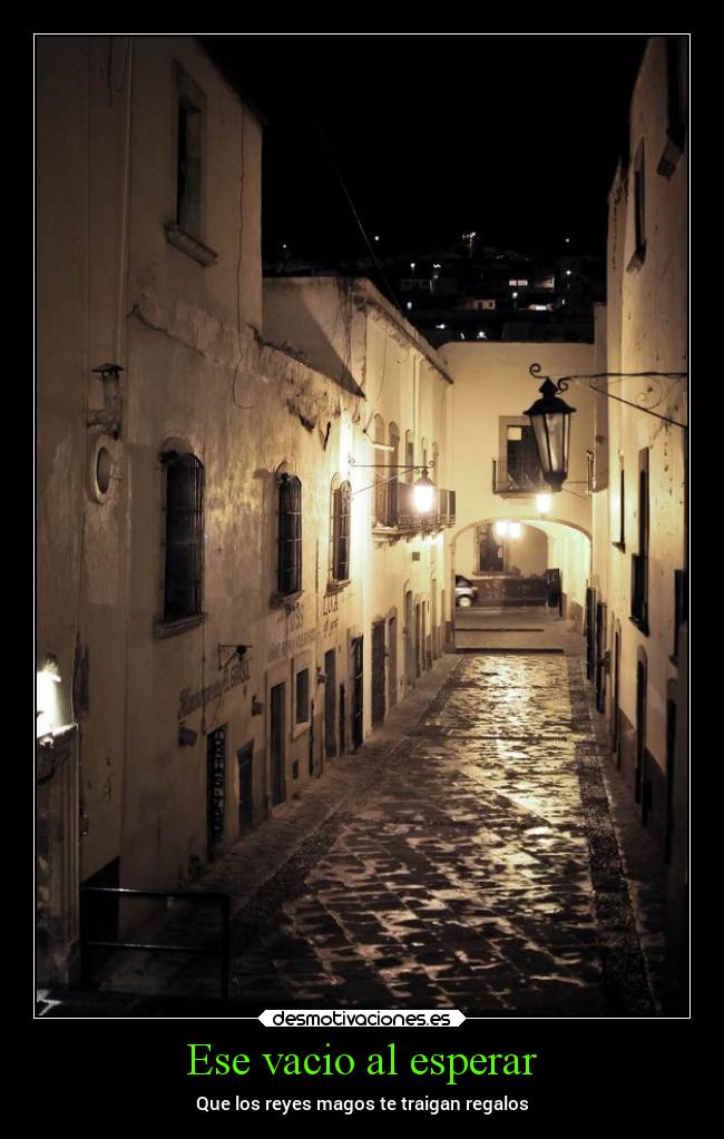 Ese vacio al esperar - 