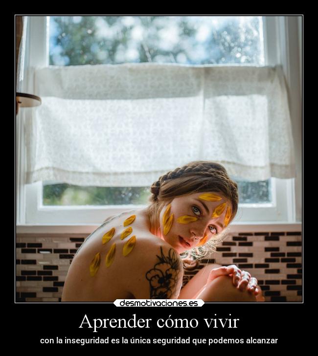 Aprender cómo vivir - 