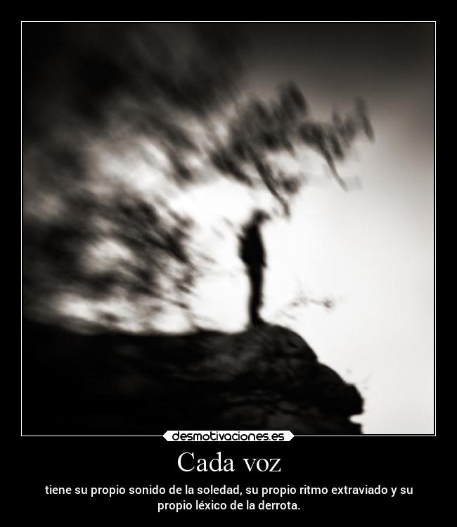 Cada voz -