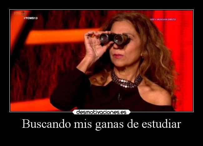 Buscando mis ganas de estudiar -