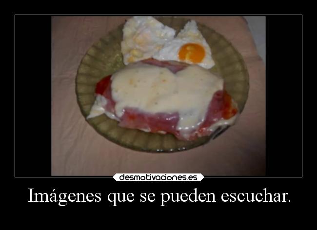 Imágenes que se pueden escuchar. -