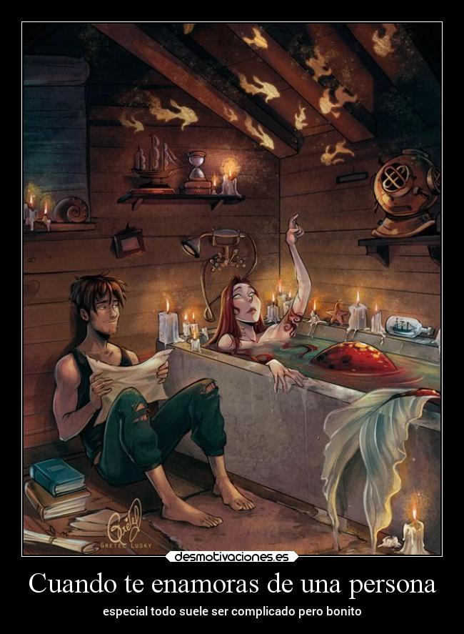Cuando te enamoras de una persona - especial todo suele ser complicado pero bonito