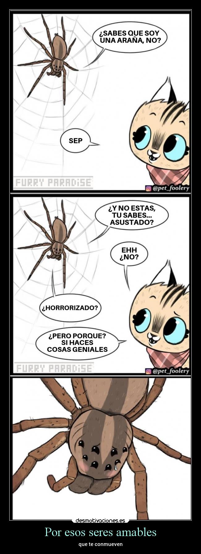 Por esos seres amables - que te conmueven