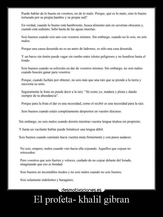 El profeta- khalil gibran -