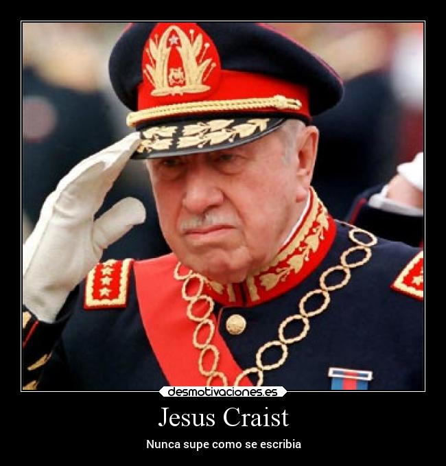 Jesus Craist -