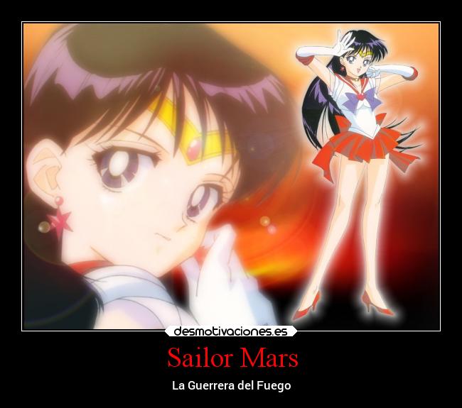 Sailor Mars - La Guerrera del Fuego