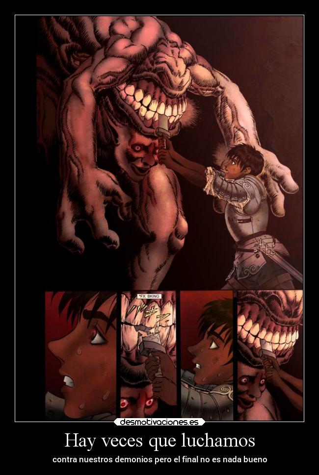 Hay veces que luchamos -