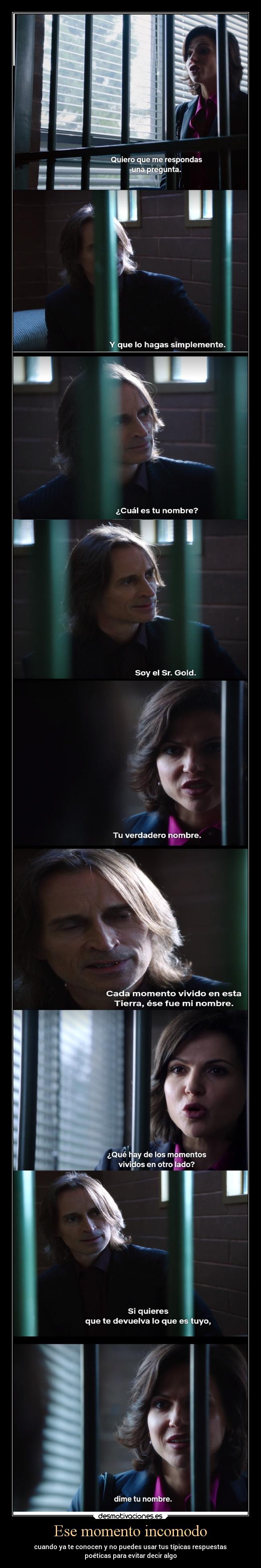 Ese momento incomodo - 