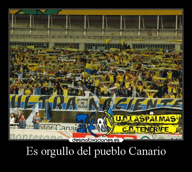 Es orgullo del pueblo Canario -