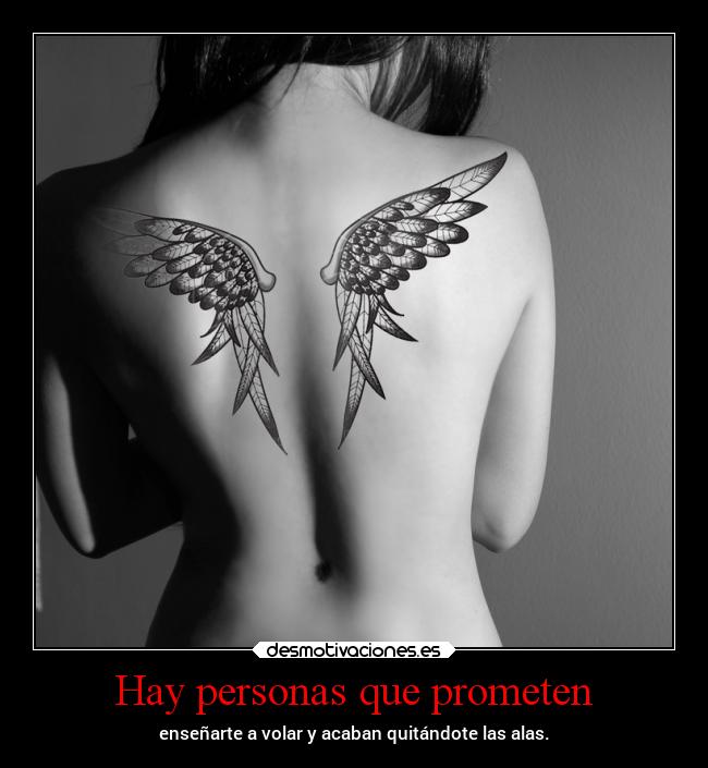 Hay personas que prometen -