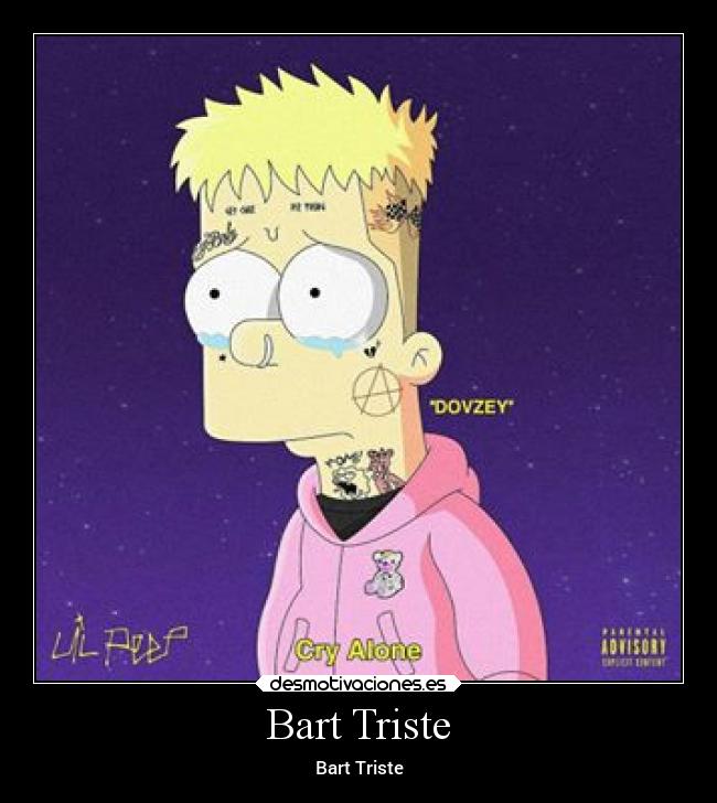 Bart Triste  Desmotivaciones