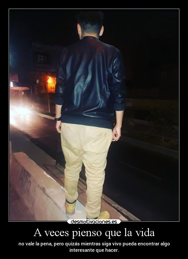 A veces pienso que la vida - 